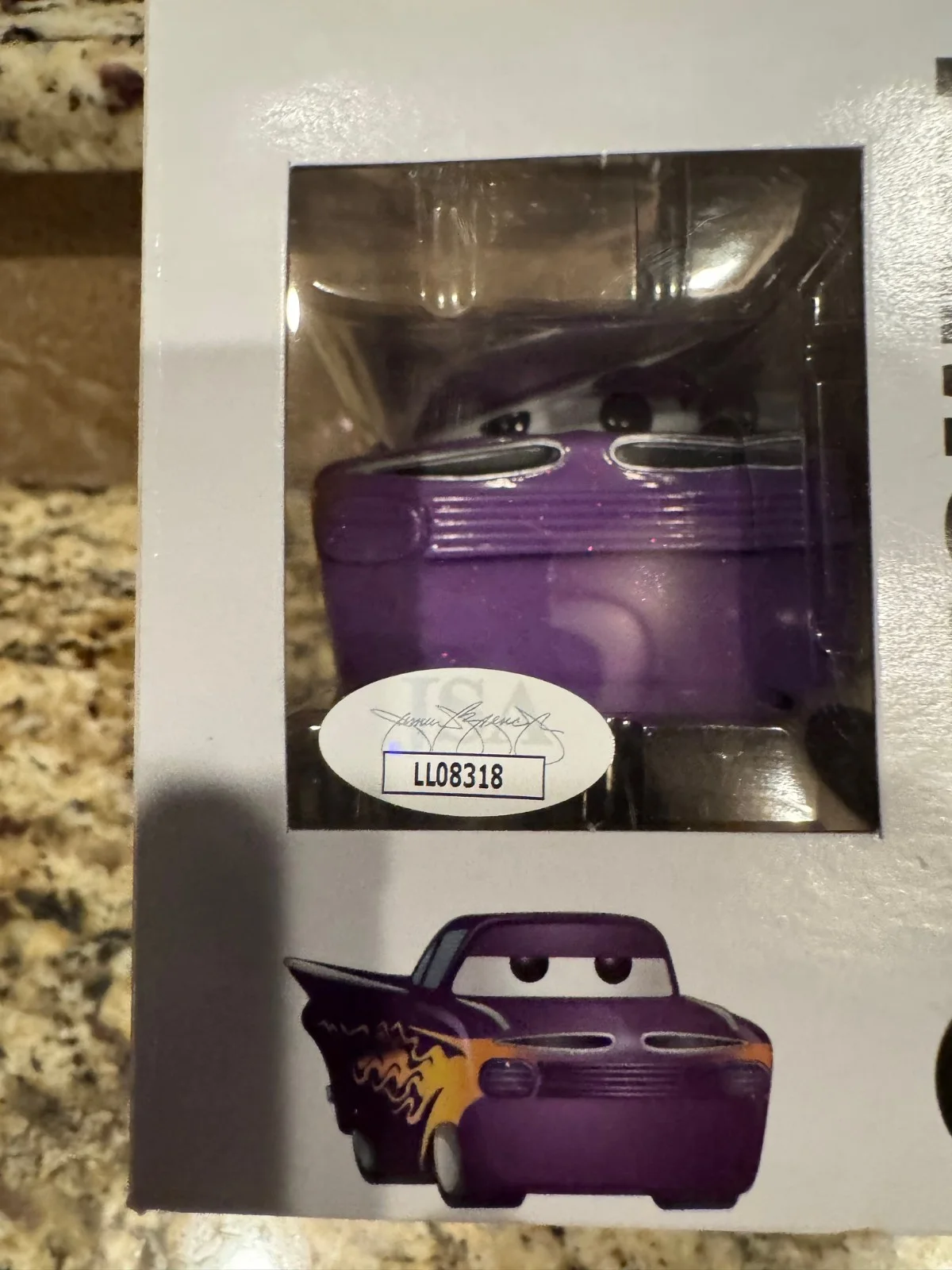 CHEECH MARIN SIGNED FUNKO RAMONE CARS 131 TARGET-JSA, image 3