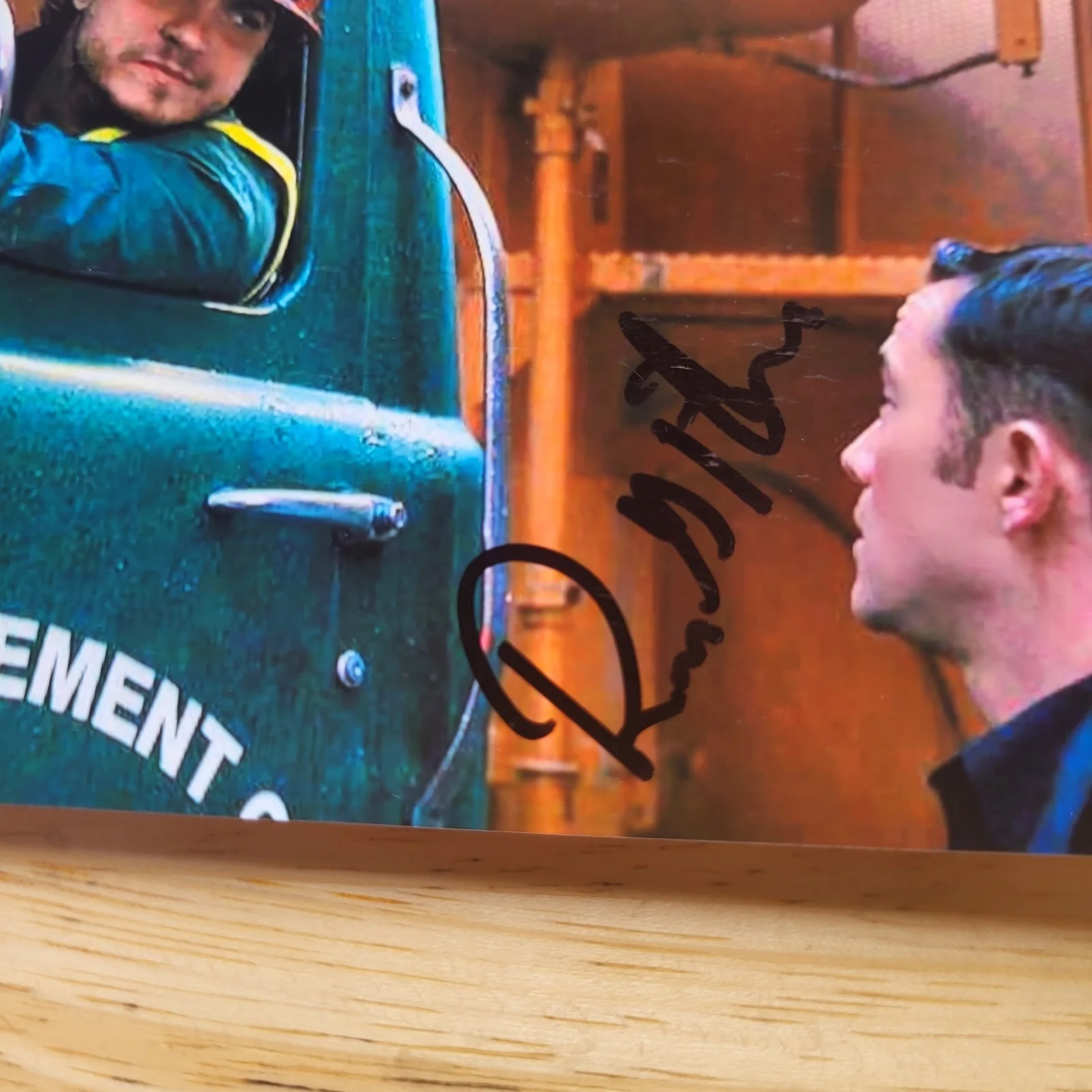 Ronnie Gene Blevins — Ronnie Gene Blevins The Dark Knight Rises Hand Signed 4x6 Autograph, image 2