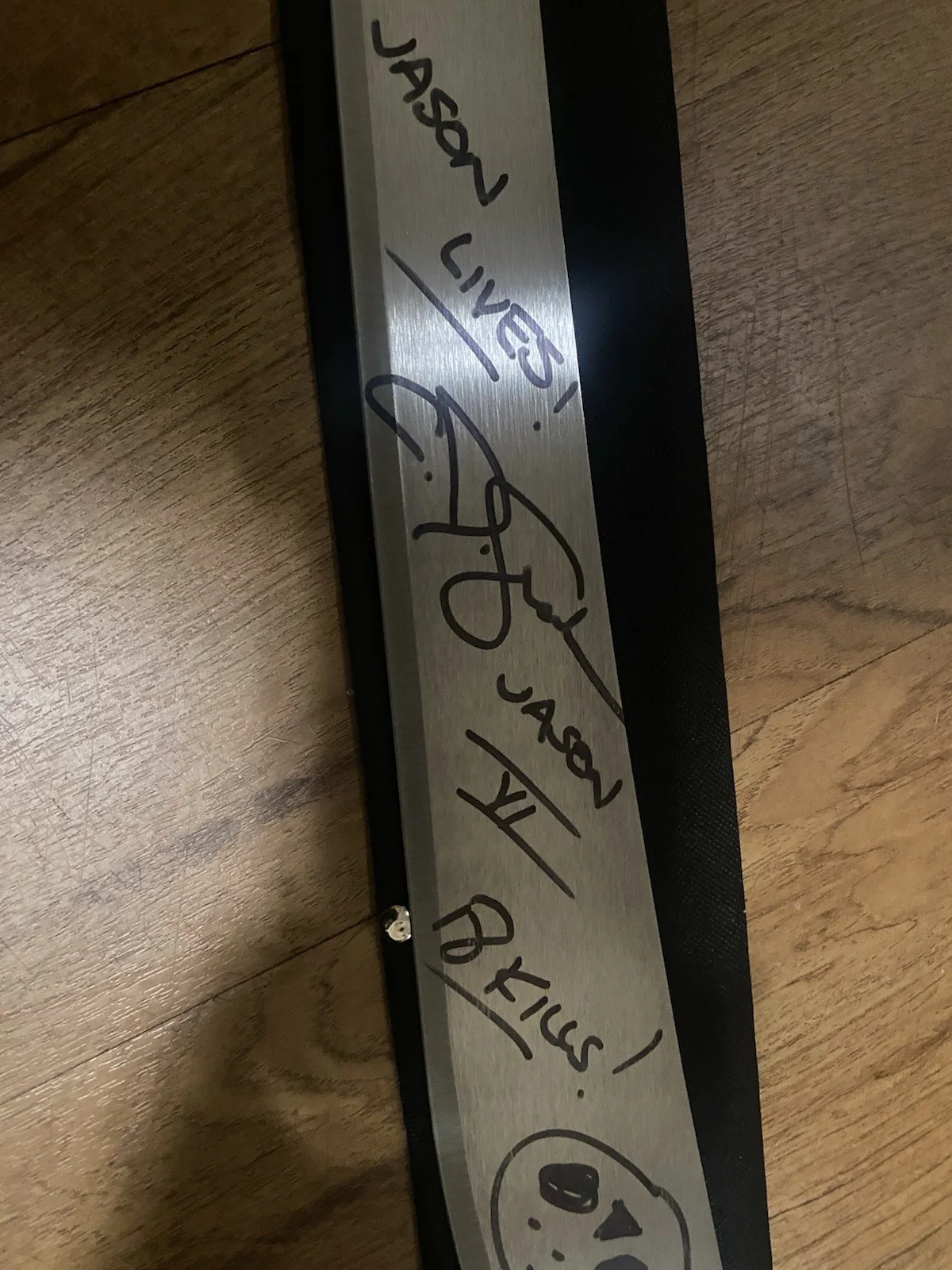Autographed Cj Graham machete, image 2