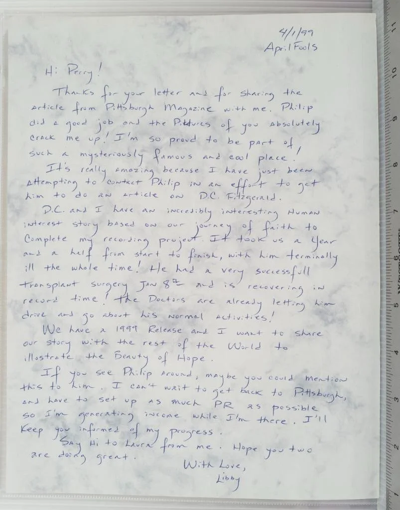 Libby Goines Autograph Signed Correspondence, image 2