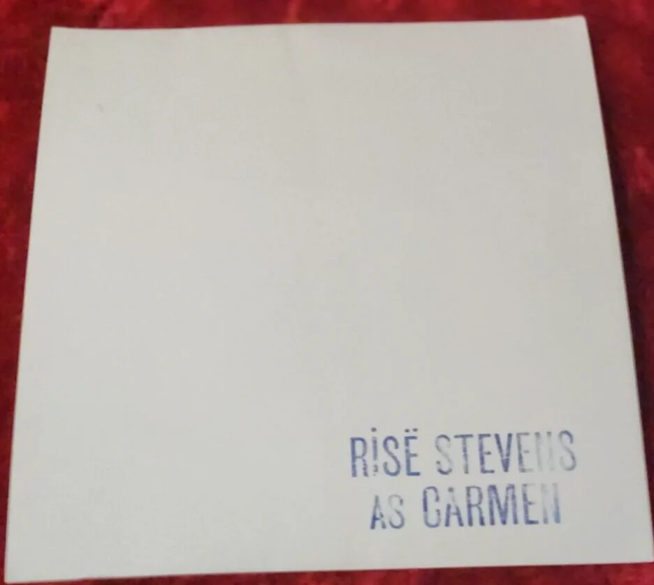 RISE STEVENS - US MezzoSoprano - in "Carmen" - Orig. Handsigned B/W Photograph, image 5