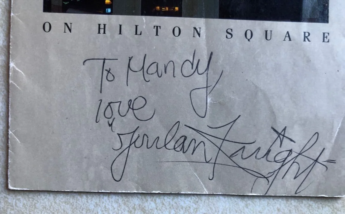 Jordan Knight — Jordan Knight Signed San Francisco Hilton Brochure + Card NKOTB Autograph, изображение 3