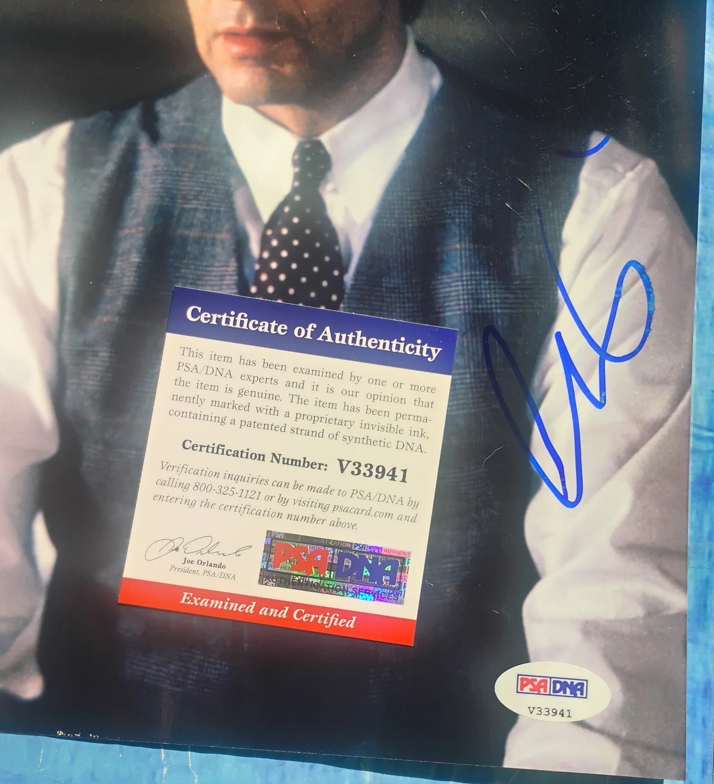 Al Pacino Hand Signed 8x10 Photo PSA COA Scent Of A Woman NO US TARIFF, изображение 4