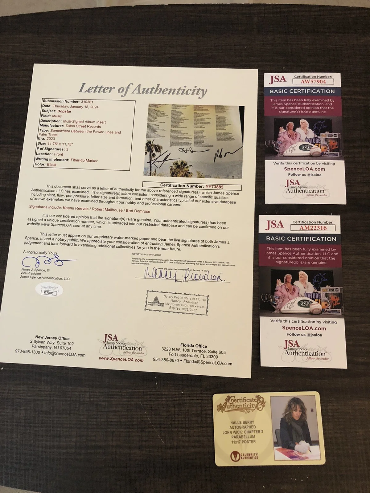 John Wick 3 Cast Signed Items(JSA CA), image 3
