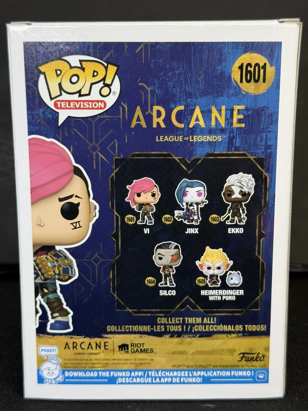 Hailee Steinfeld — Vi #1601 Arcane League of Legends Funko Pop Signed By Hailee Steinfeld w/COA, изображение 5