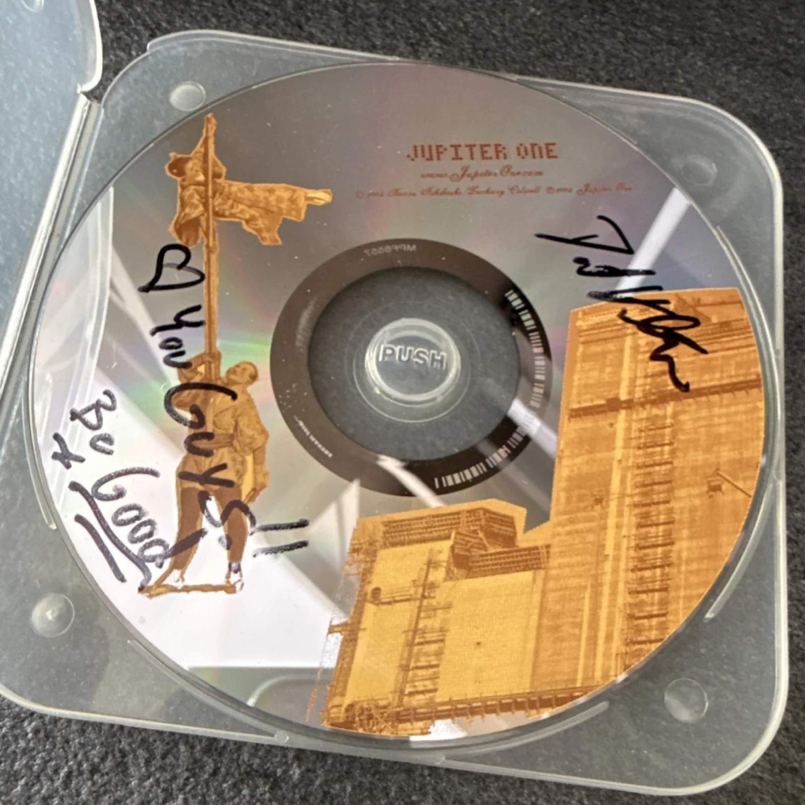 Jupiter One Autographed Original Music CD & Booklet in Clear Case, image 4
