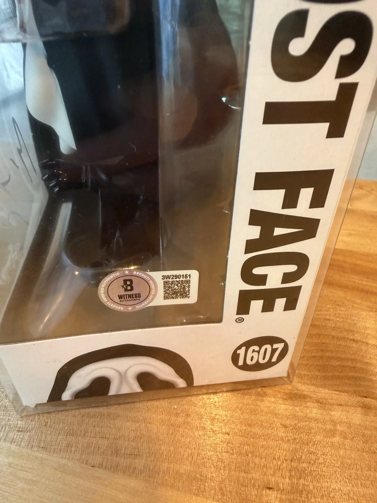 Matthew Lillard Stu & Skeet Ulrich Billy signed Scream Ghost Face Funko Pop BAS, изображение 3