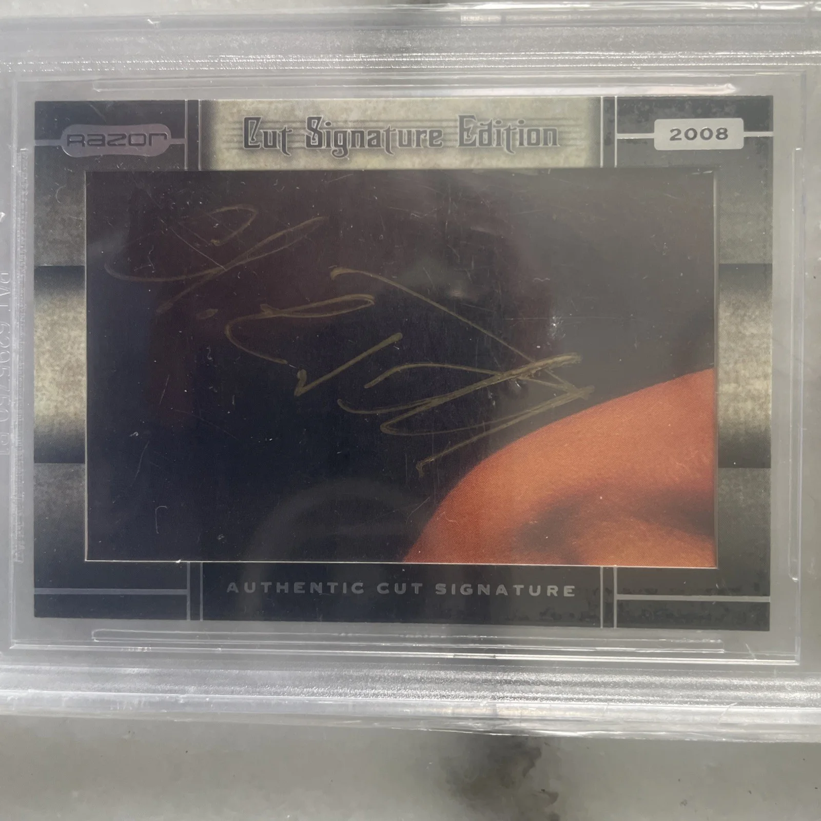 Colin Powell 2008 RAZOR Cut Signatures Edition Autograph AUTO, image 3