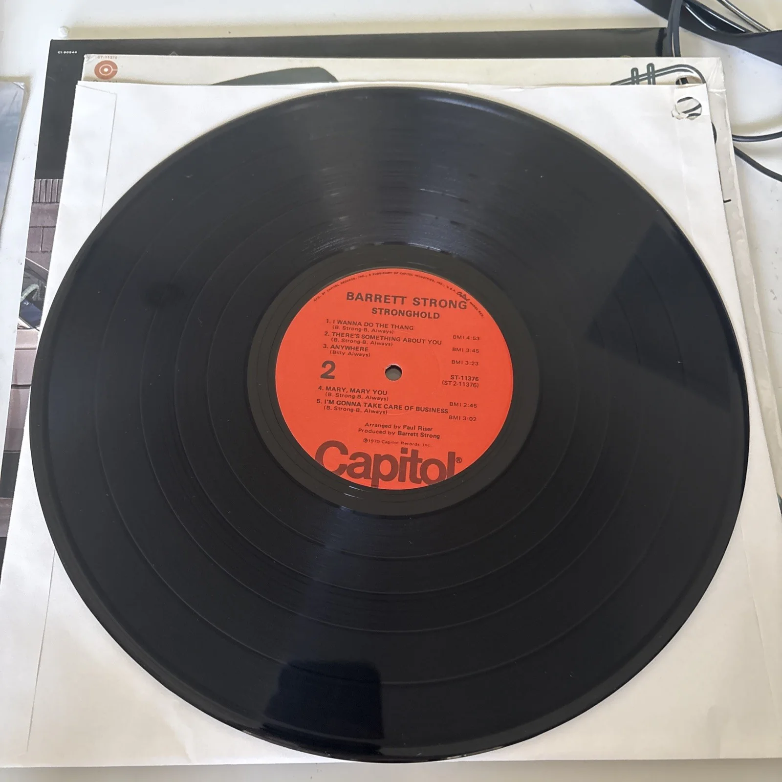 Barrett Strong - Stronghold (LP), image 5