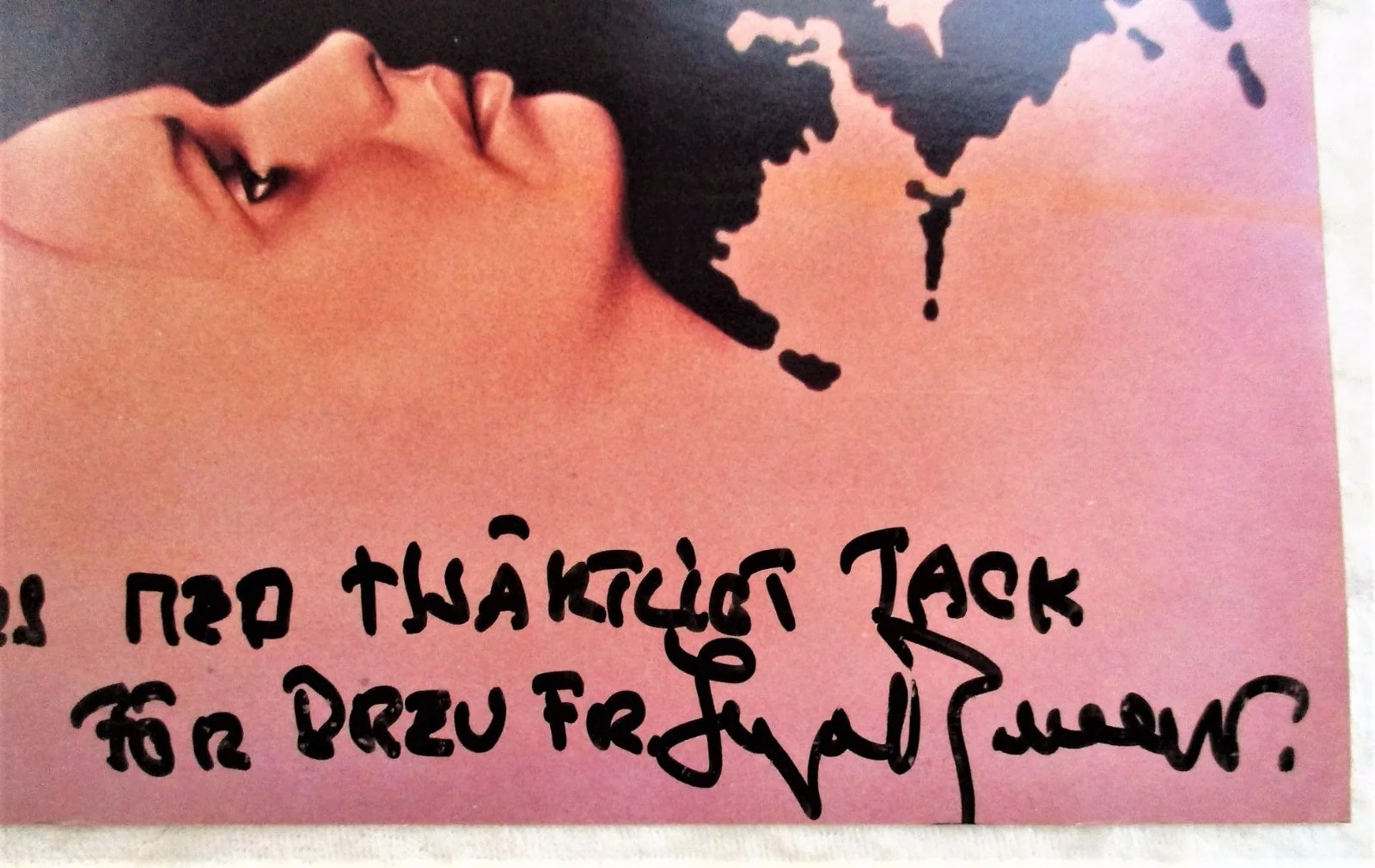 Ingmar Bergman — INGMAR BERGMAN **HAND SIGNED & INSCRIBED IN SWEDISH** on FACE TO FACE FILM PROMO, изображение 4