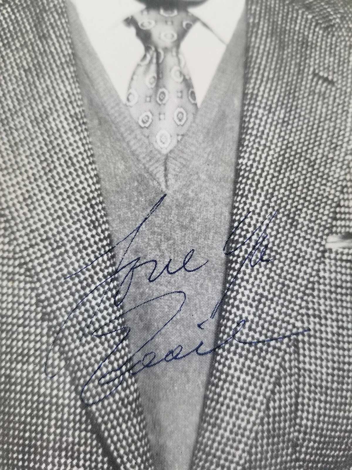 c 1955 Eddie Fisher Movie Star Vintage Signed Photograph, изображение 2