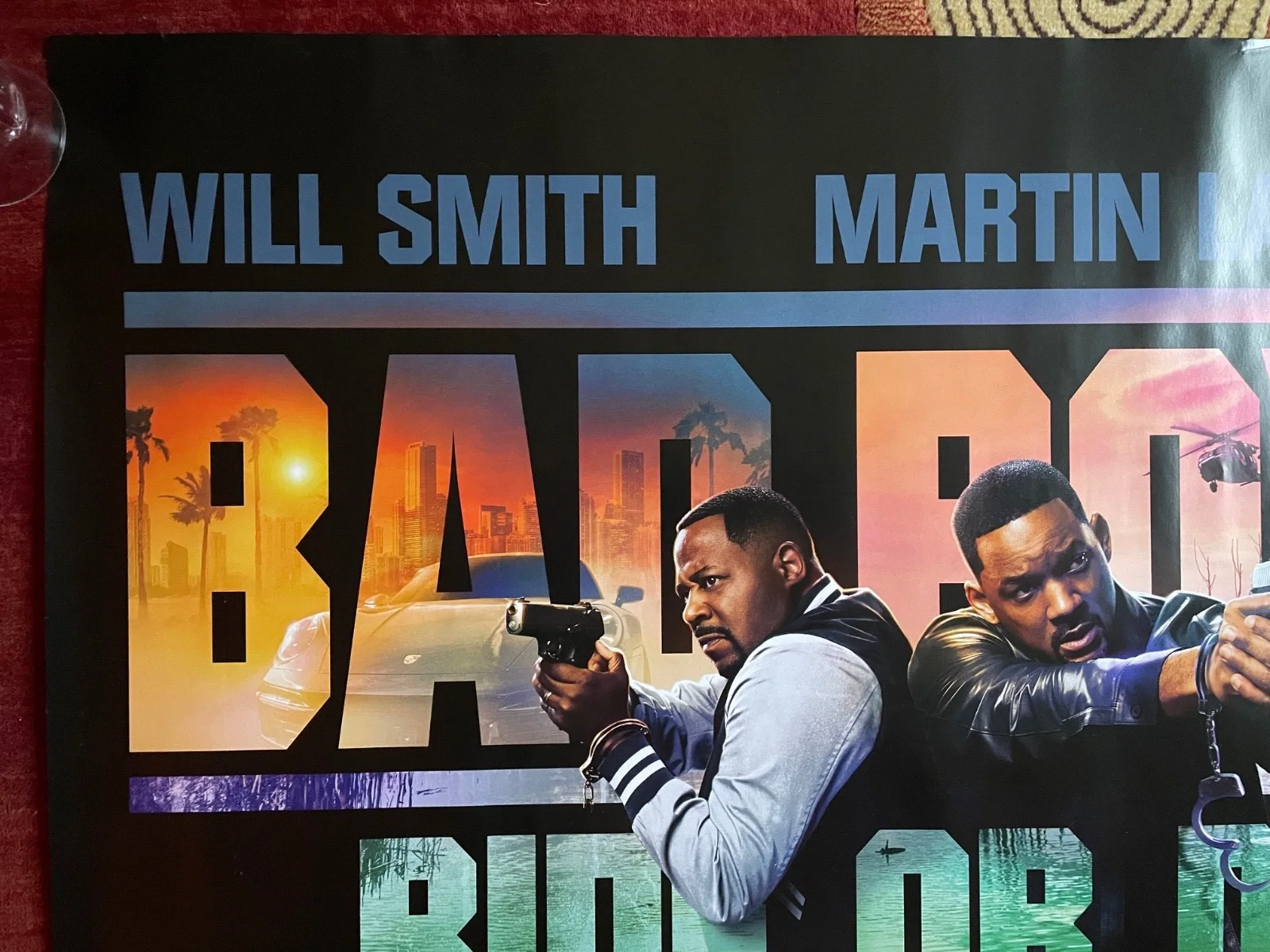 BAD BOYS: RIDE OR DIE (2024) Original UK Quad Movie Poster Will Smith, изображение 2