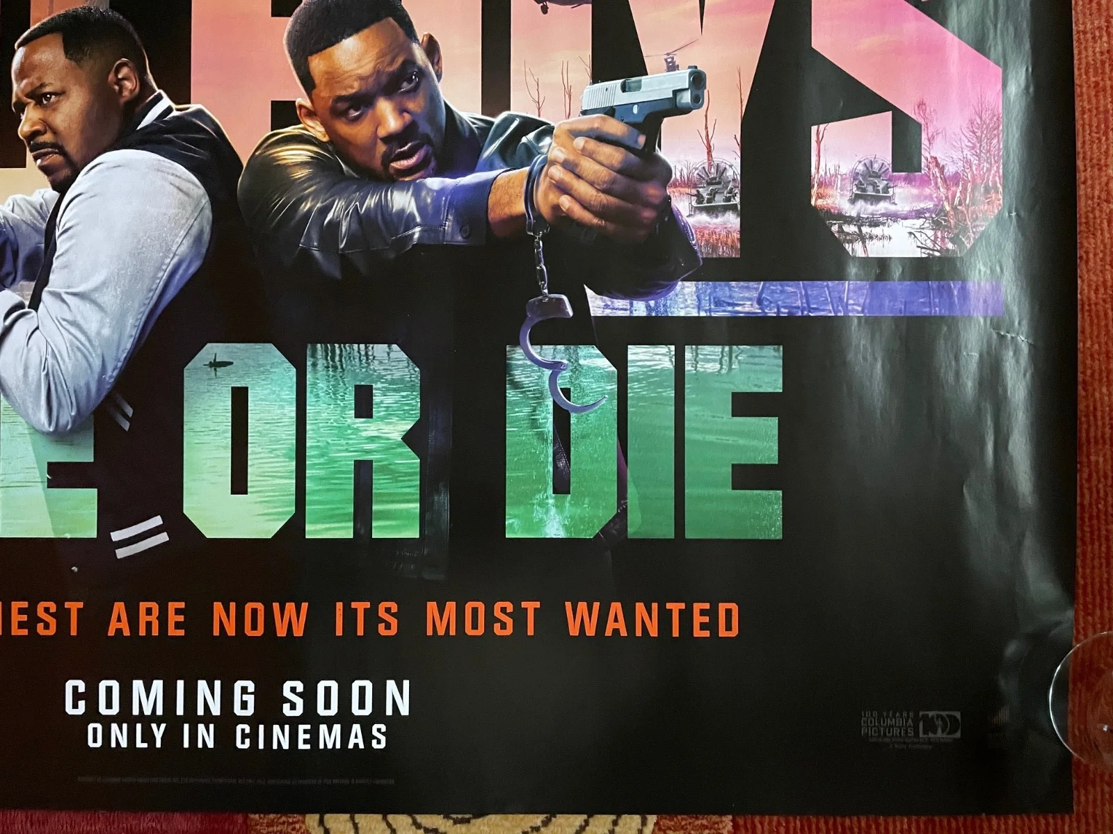 BAD BOYS: RIDE OR DIE (2024) Original UK Quad Movie Poster Will Smith, изображение 5