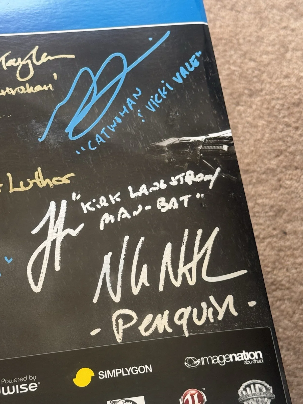 Kevin Conroy, Troy Baker — Batman Arkham Knight PS4 Limited Edition Multi Signed Conroy Baker North +, image 3