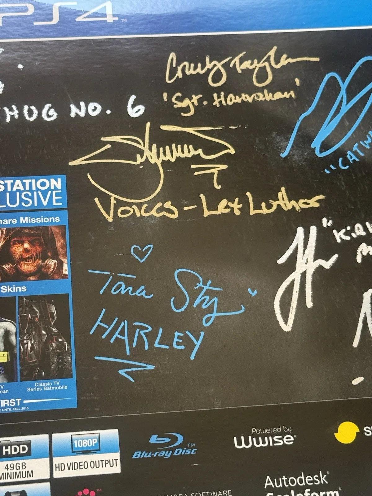 Kevin Conroy, Troy Baker — Batman Arkham Knight PS4 Limited Edition Multi Signed Conroy Baker North +, image 4