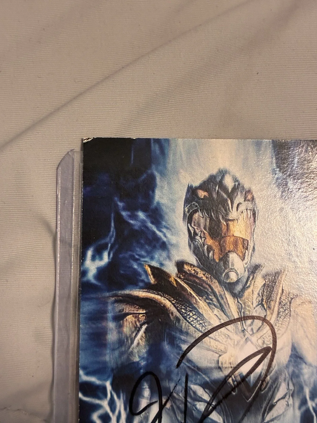 Jason David Frank Legend Of The White Dragon Signed Card Power Rangers, изображение 2