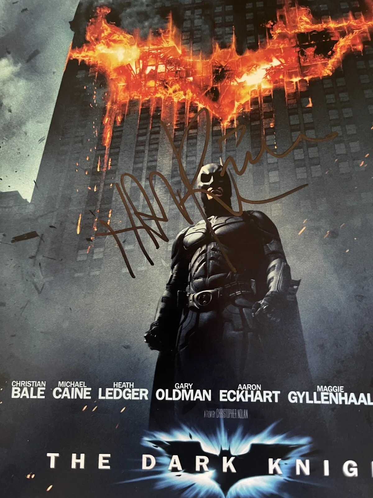 Hans Zimmer THE DARK KNIGHT Signed 10x8 Photo, image 2