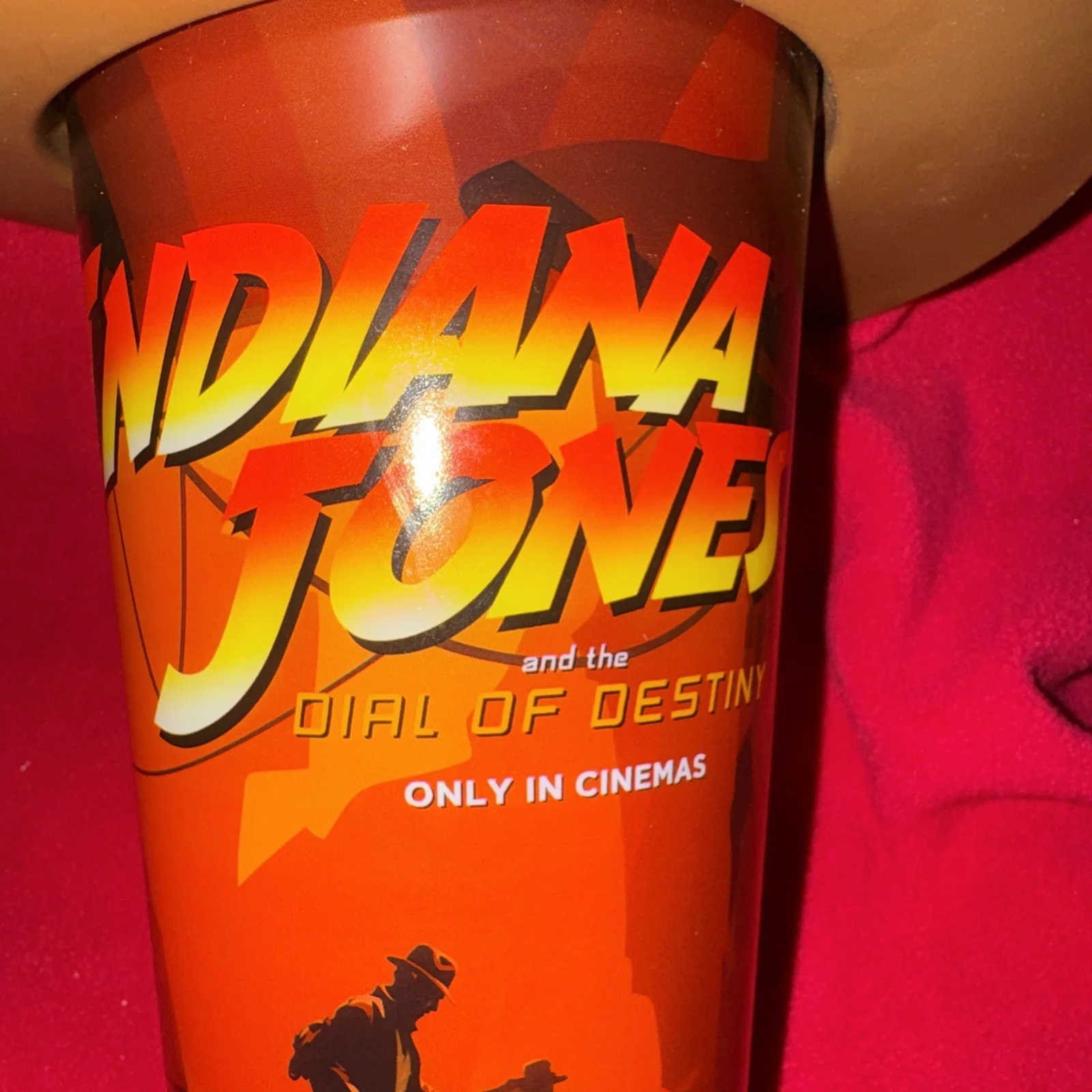 Ltd Edition Odeon Cinemas Indiana Jones Dial Of Destiny Drinks Cup & Hat Topper, изображение 4