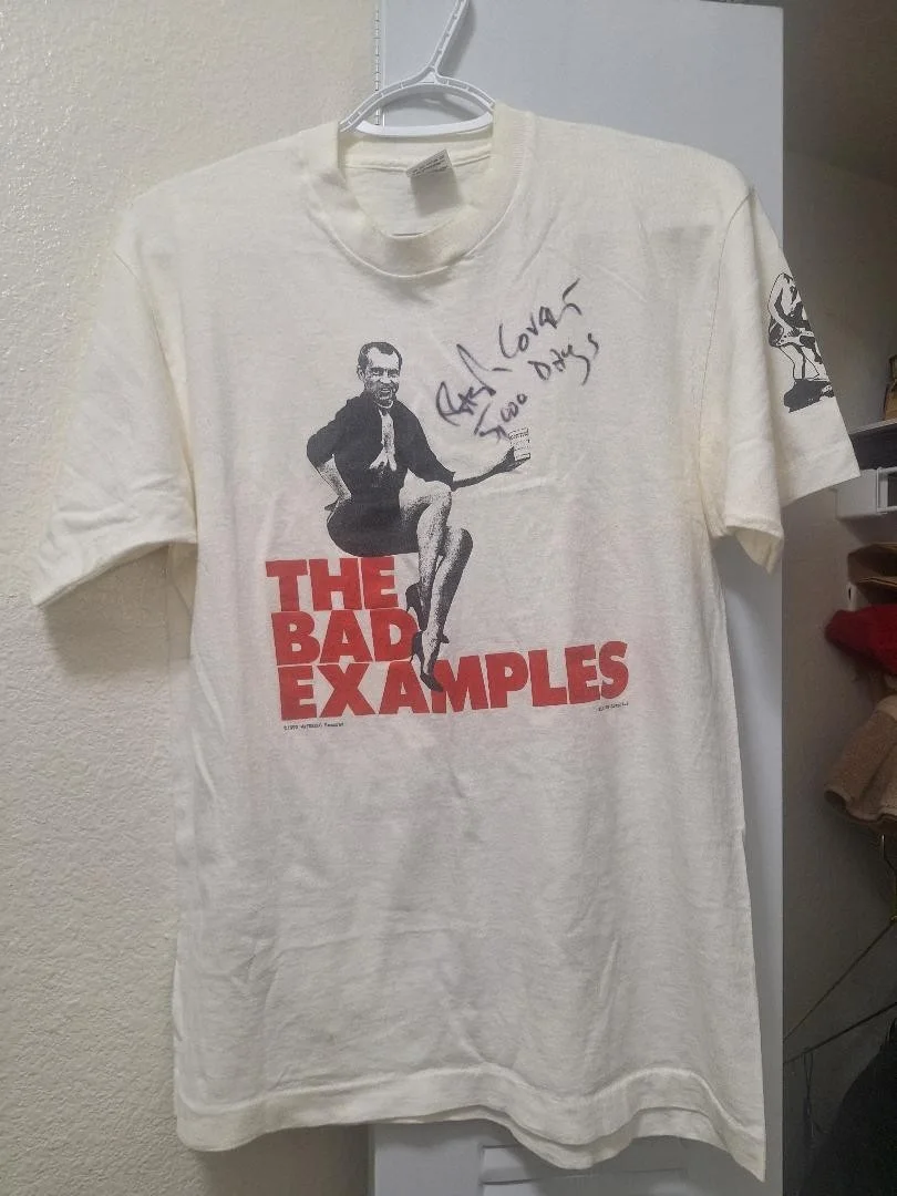 Autographed Ralph Covert 5000 Days Bad Example T-Shirt, image 2