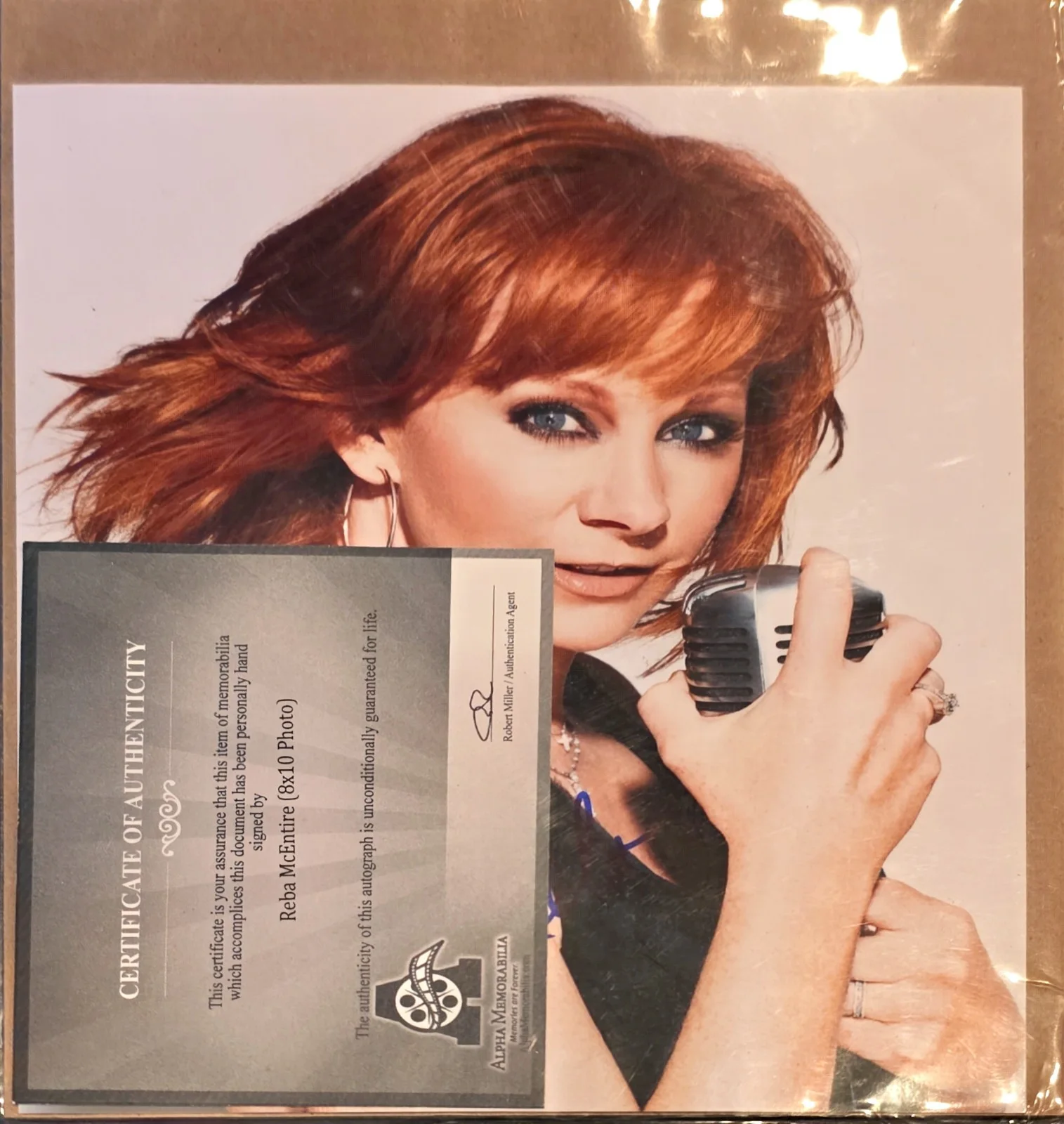 Reba McEntire Authenticated Autographed Photo 8x10, image 2
