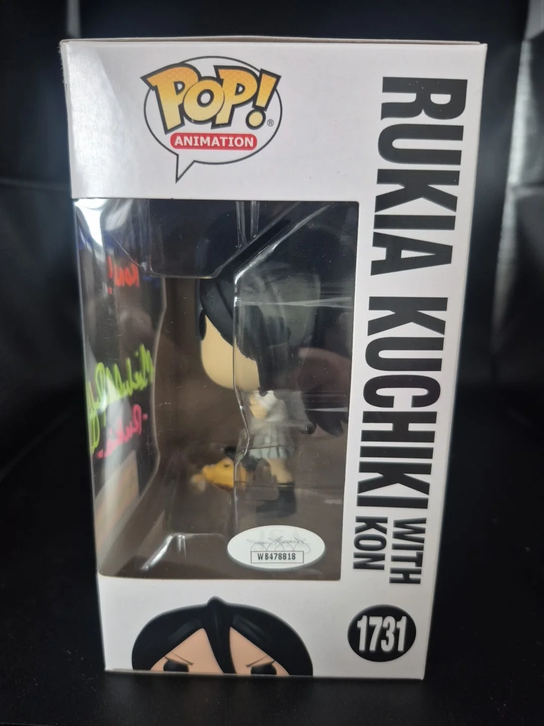 Michelle Ruff — Funko Pop #1731 Michelle Ruff Signed Autographed Rukia Kuckiki Bleach JSA COA, изображение 4