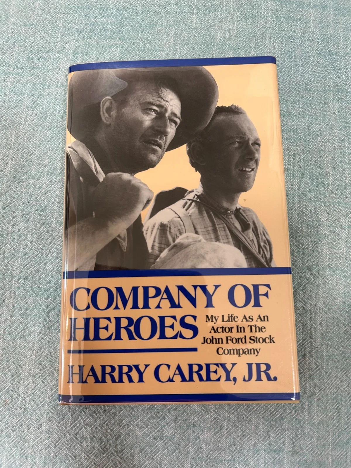 Harry Carer Jr — HARRY CAREY JR. SIGNED COLLECTOR GROUP COMPANY OF HEROES: MY LIFE AS AN ACTOR IN, изображение 3