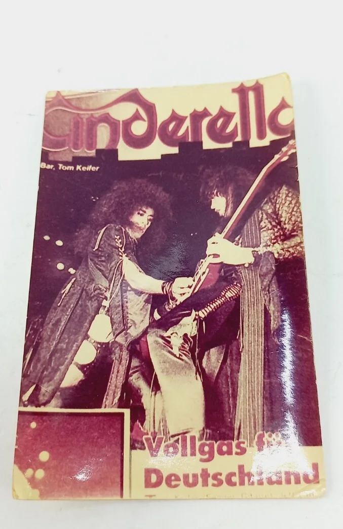 CINDERELLA / Bar, TOM KEIFER Vollgas Fur Deutschland 1980s Press Photo 6.5 x..., изображение 5