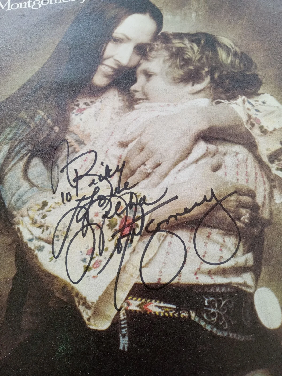 Melba Montgomery No Charge Autographed Original Vinyl Record, image 2