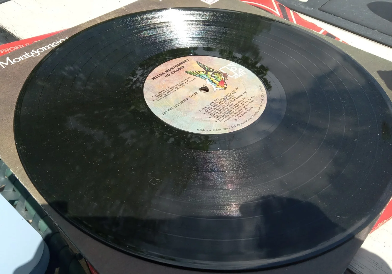 Melba Montgomery No Charge Autographed Original Vinyl Record, image 4