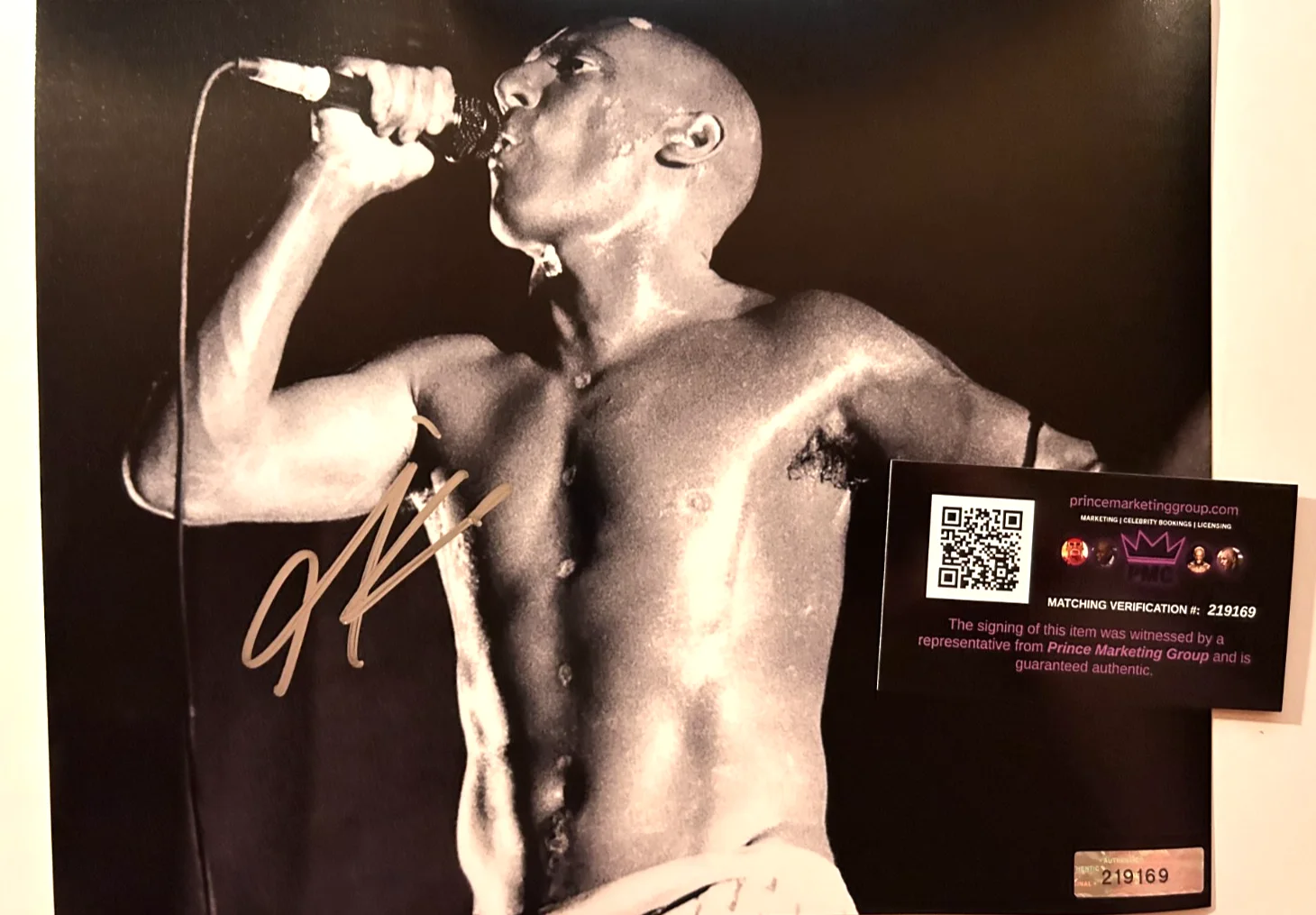 Maynard James Keenan Signed (TOOL/PERFECT CIRCLE) 8x10 Authentic Autograph w/COA, image 3