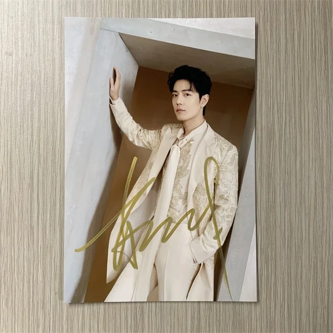 6"Sean Xiao/肖战 Hand Signed Autographed Photo Autographs Collection Original, image 4