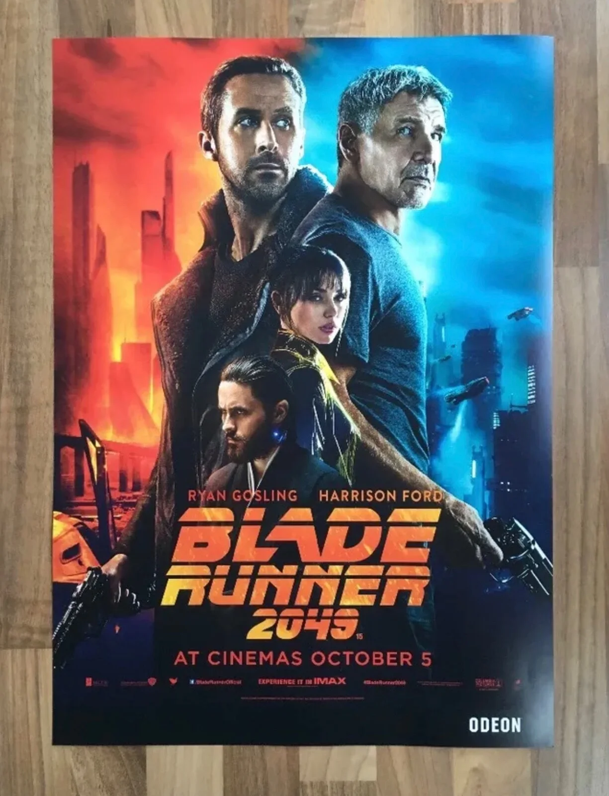 BLADE RUNNER 2049 - Harrison Ford, Ryan Gosling MINI MOVIE POSTER 2017 (SCI-FI), изображение 2