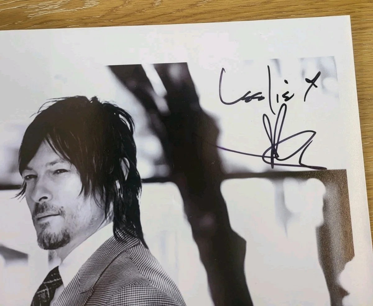 Norman Reedus — The Walking Dead Daryl Dixon Norman Reedus Signed Autographed Art Print Poster, изображение 2