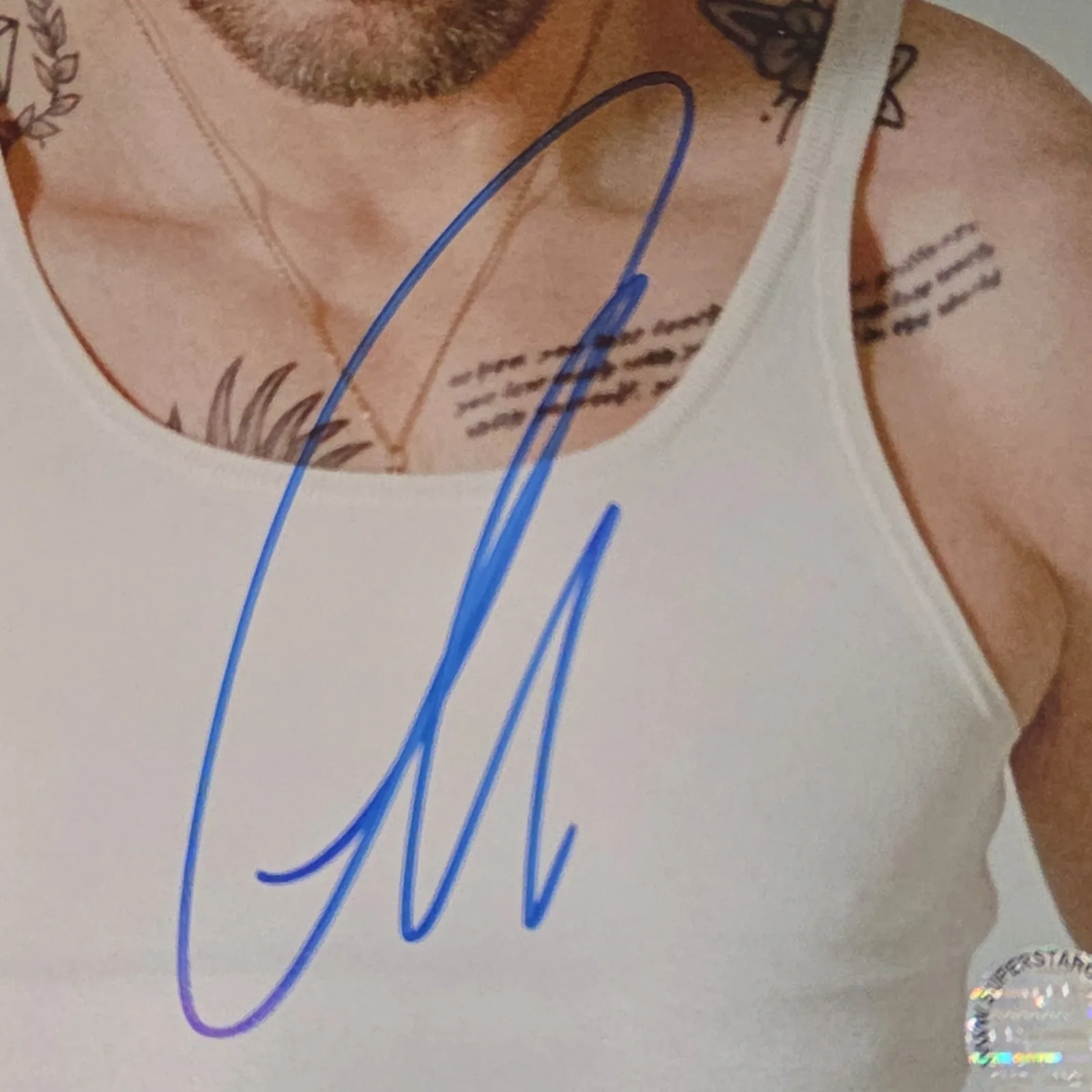 Chris Evans Signed 8x10 GQ Promo Photo w/ Authentication, image 2