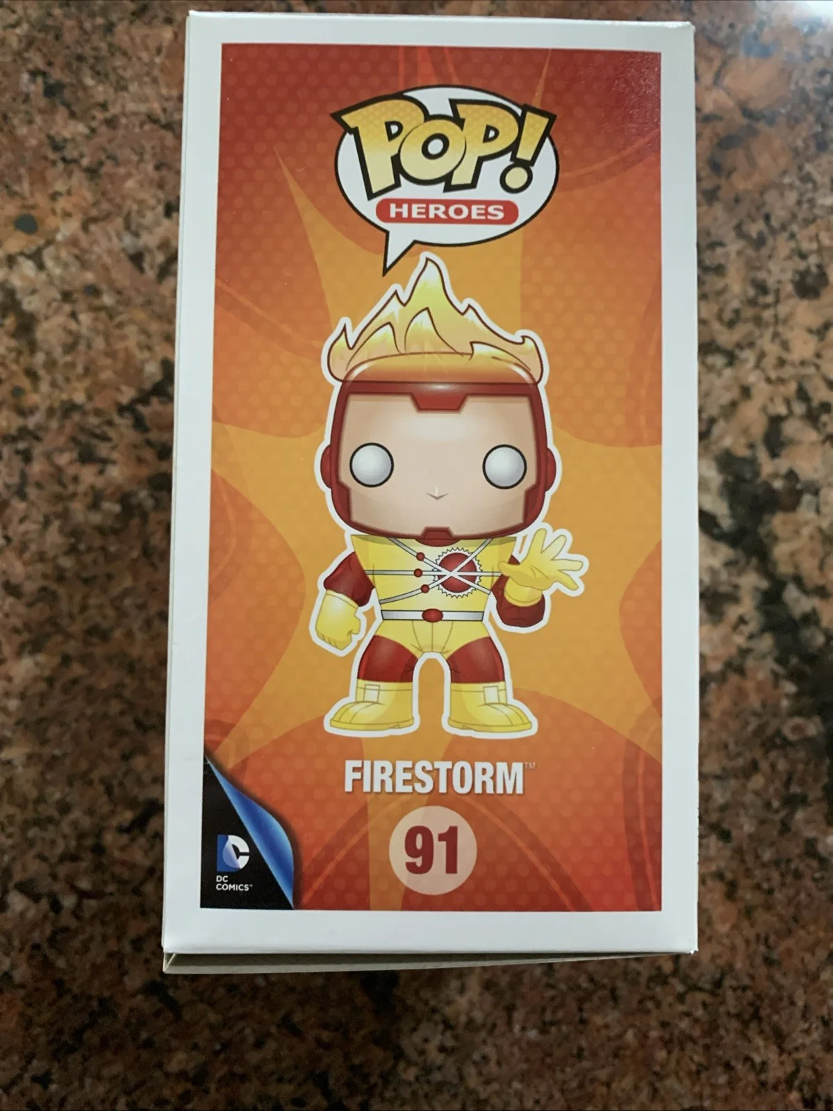 Robbie Amell — Robbie Amell Signed Firestorm Funko DC Super Heroes 91 Autograph JSA, image 4