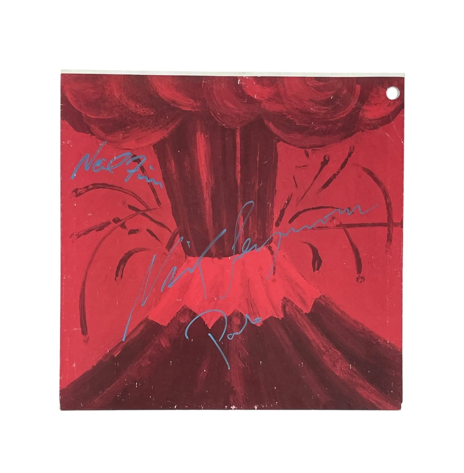 Crowded House Signed Album Insert Neil Finn Nick Seymour Paul Hester Autographed, изображение 3