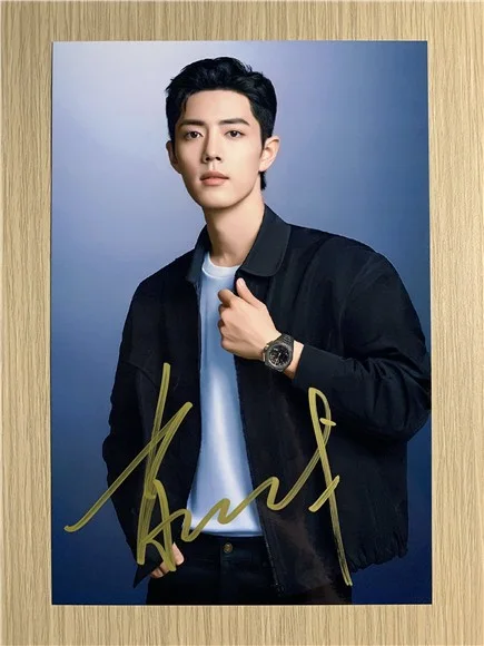 6"Sean Xiao/肖战 Hand Signed Autographed Photo Autographs Collection Original, изображение 4