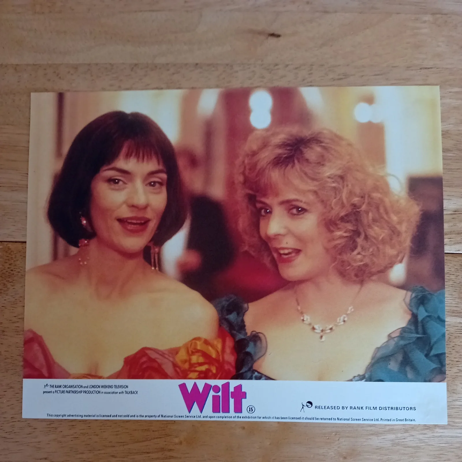 Wilt. Mel Smith. Griff Rhys Jones. Alison Steadman Original Press Photo Set 1989, image 4