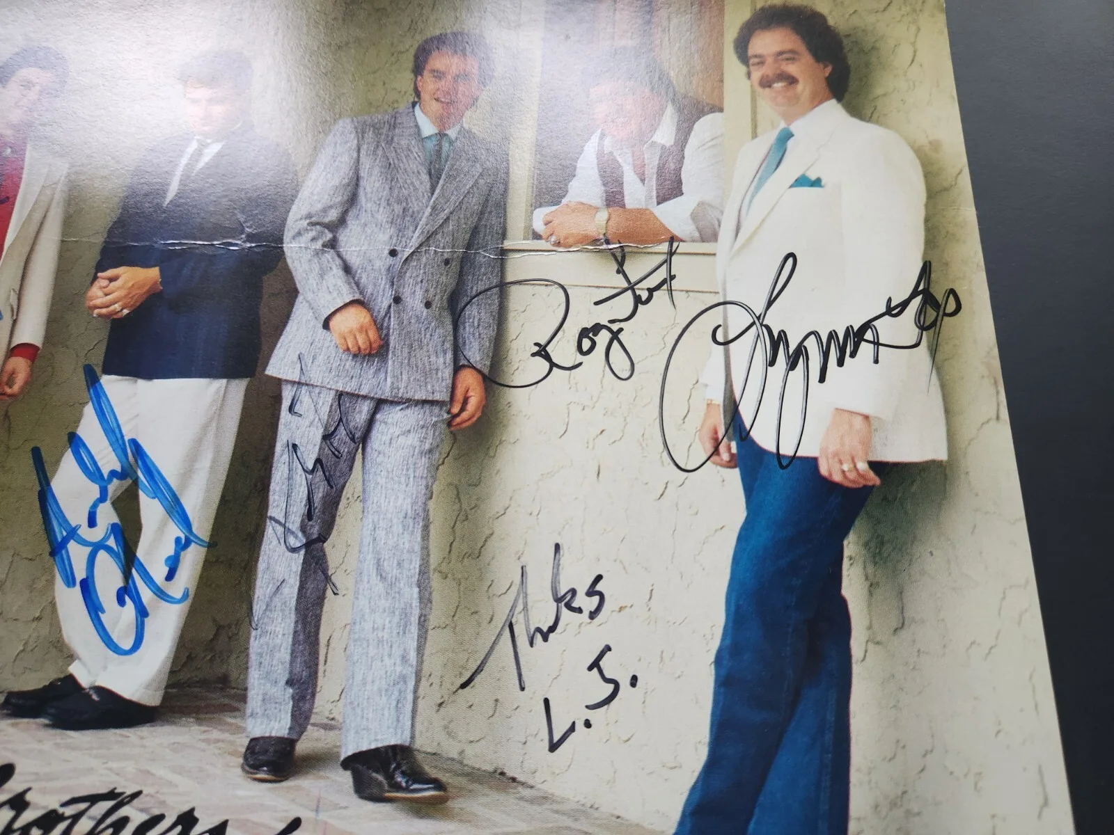 THE FOX BROTHERS Christian Gospel Country Music Group Hand Signed Photo 8X10, изображение 4