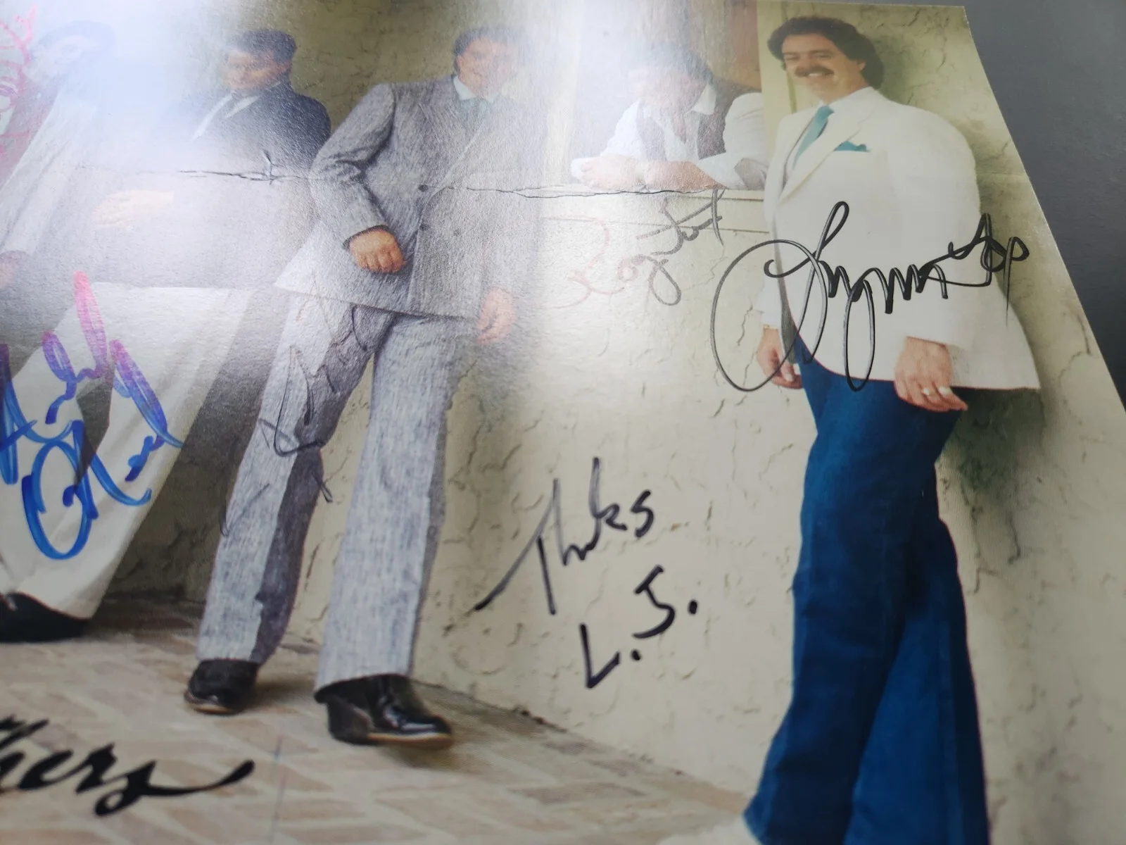 THE FOX BROTHERS Christian Gospel Country Music Group Hand Signed Photo 8X10, изображение 5