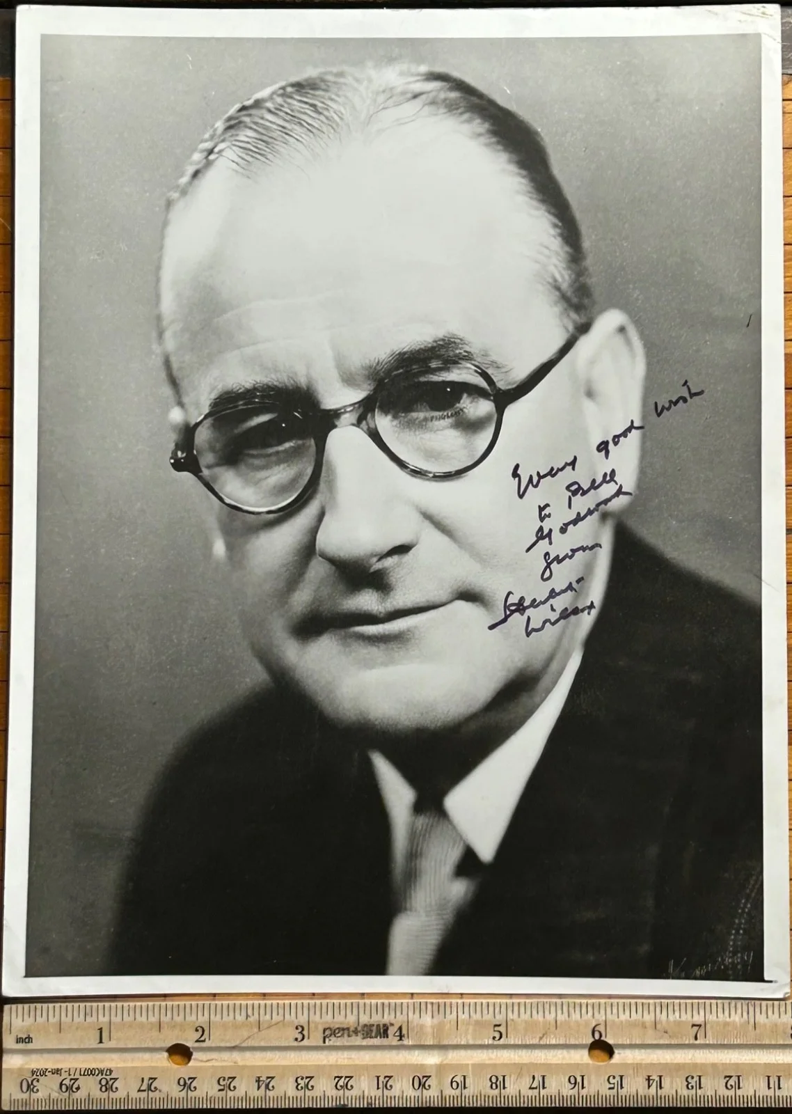 HERBERT WILCOX—SIGNED PHOTO—Director—Laughton•Will Rogers•Dorothy Gish•Milland, изображение 3