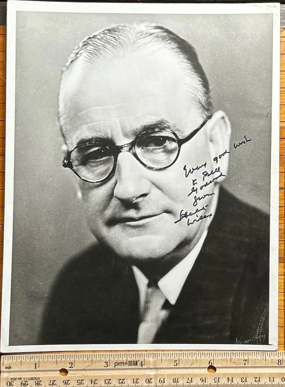 HERBERT WILCOX—SIGNED PHOTO—Director—Laughton•Will Rogers•Dorothy Gish•Milland, изображение 4