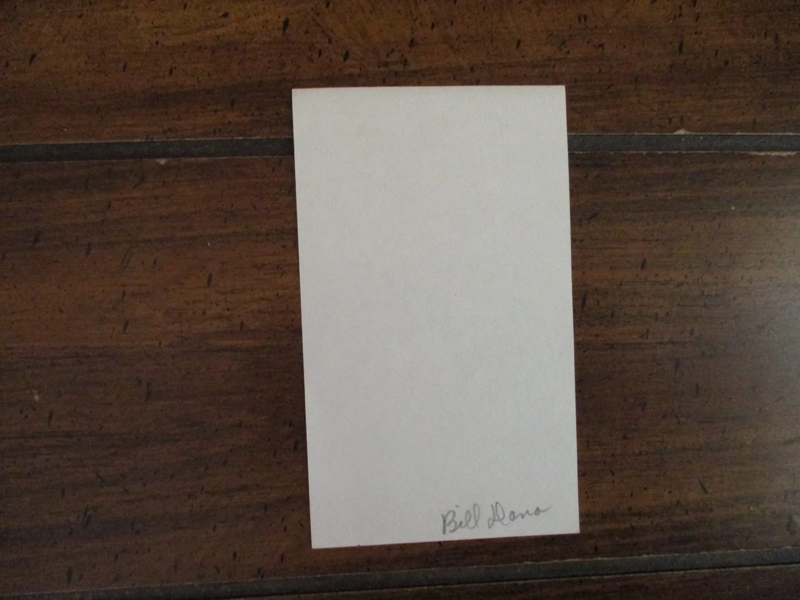 BILL DANA(Died-2017)("Jose Jimenez"/The Bill Dana Show)Signed 3 x 5 Page/Sheet, изображение 3