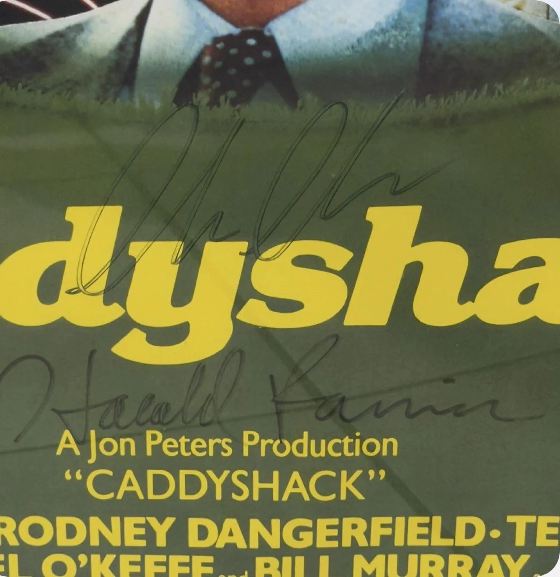 Caddyshack Full Cast Signed 27x40 Poster, image 2