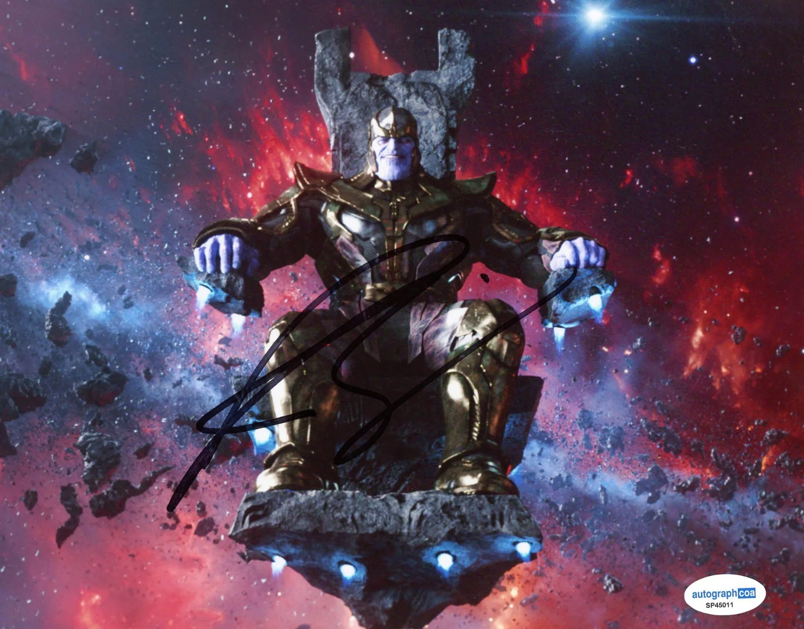 Josh Brolin — Josh Brolin signed GUARDIANS OF GALAXY 8x10 Photo EXT PROOF Avengers Thanos ACOA, изображение 4