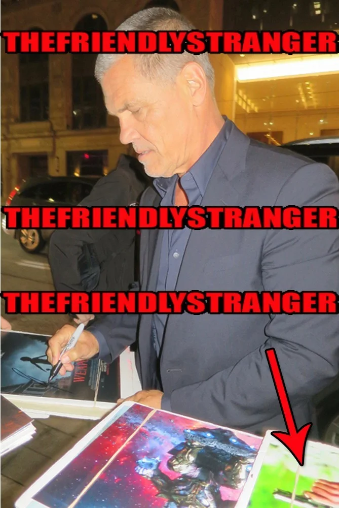Josh Brolin — Josh Brolin signed "NO COUNTRY FOR OLD MEN" 8x10 Photo EXACT PROOF a ACOA COA, изображение 3