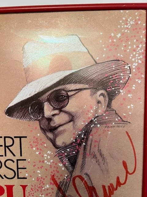TROPHEY PIECE!!! BOLD AUTOGRAPH OF STAR ROBERT MORSE ON BROADWAY TRU LOBBY CARD, image 4