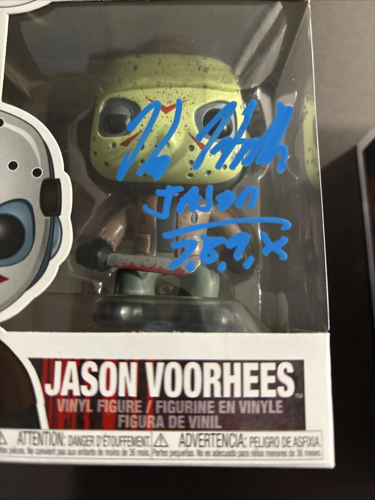 Kane Hodder, Ari Lehman — Kane Hodder and Ari Lehman Signed Friday the 13th Funko's # 01 -JSA/Beckett, изображение 3