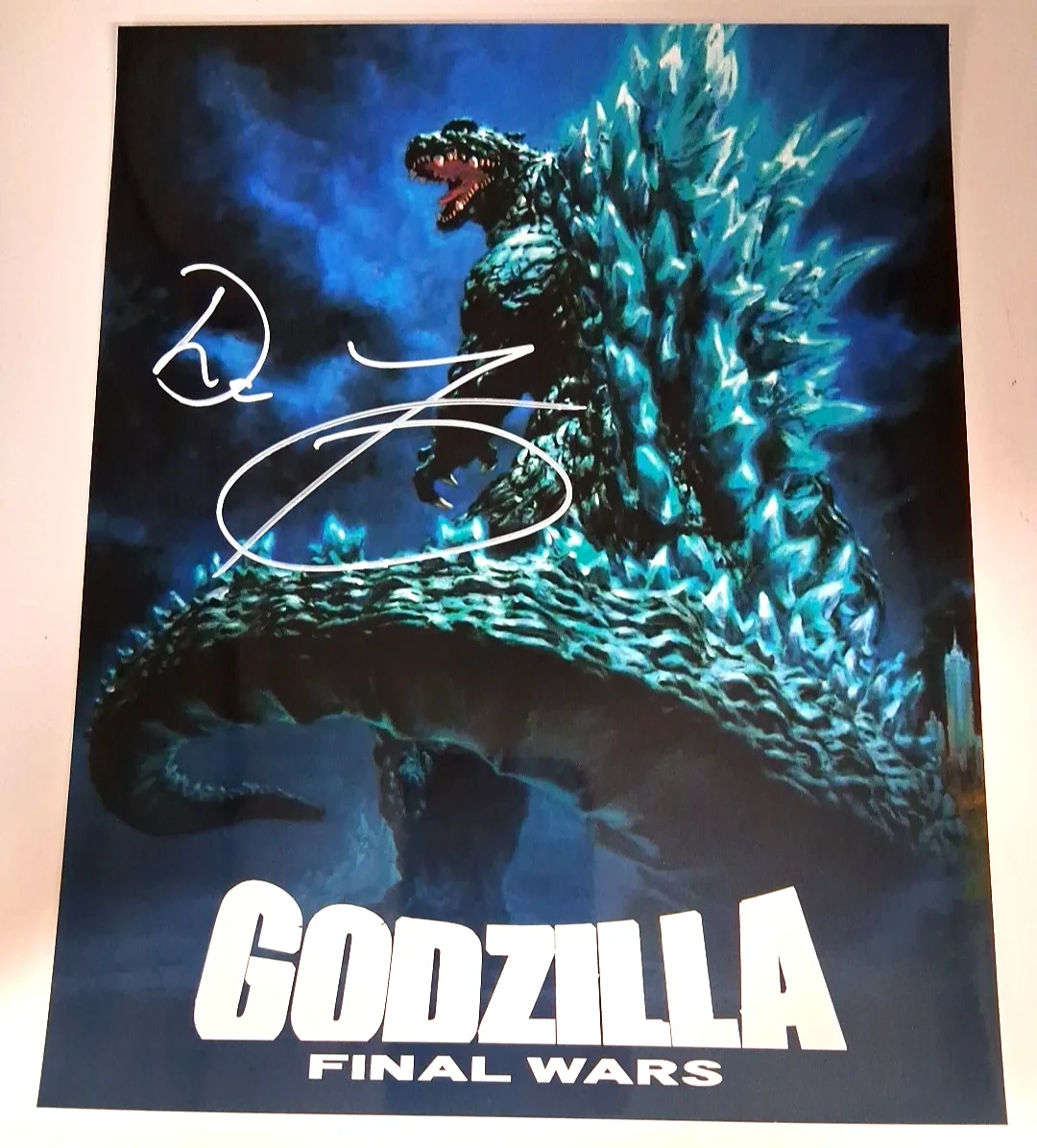 DON FRYE UFC HALL OF FAME CPT GORDON GODZILLA AUTOGRAPHED PHOTO COA FREE SHIP, изображение 4