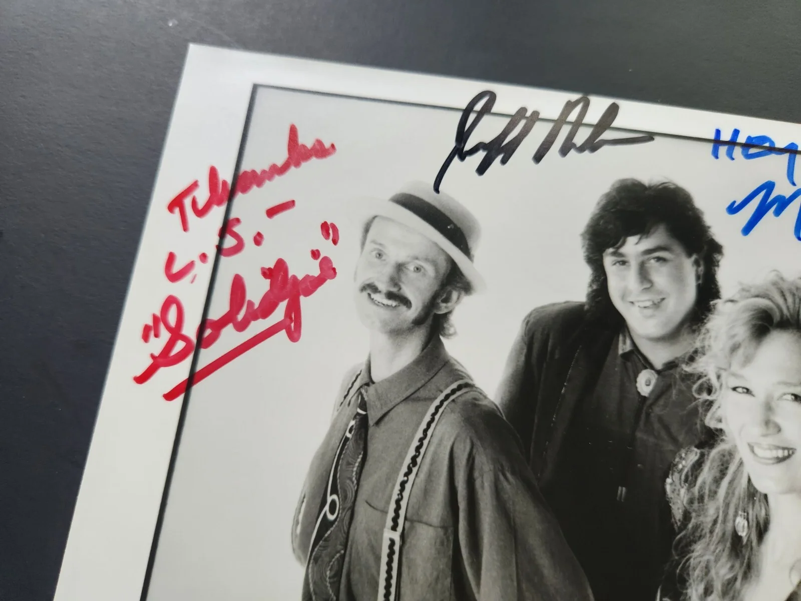 MOLLY & THE HEYMAKERS Country Music Group Band Hand Signed Photo 8X10, изображение 3